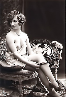 These Historic Vintage Photos Picture Hot Naked Girls of 1900 Their Perky Tits and Hairy Bushes as We all Dream About