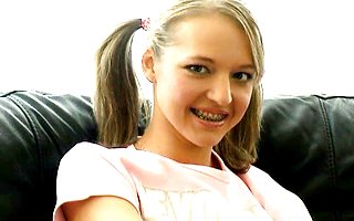 Beauty amateur British teen Britney