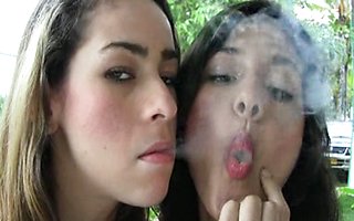 So horny making this smoking fetish video