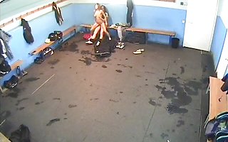 Thrilling penetrations in the hockey-players locker room!